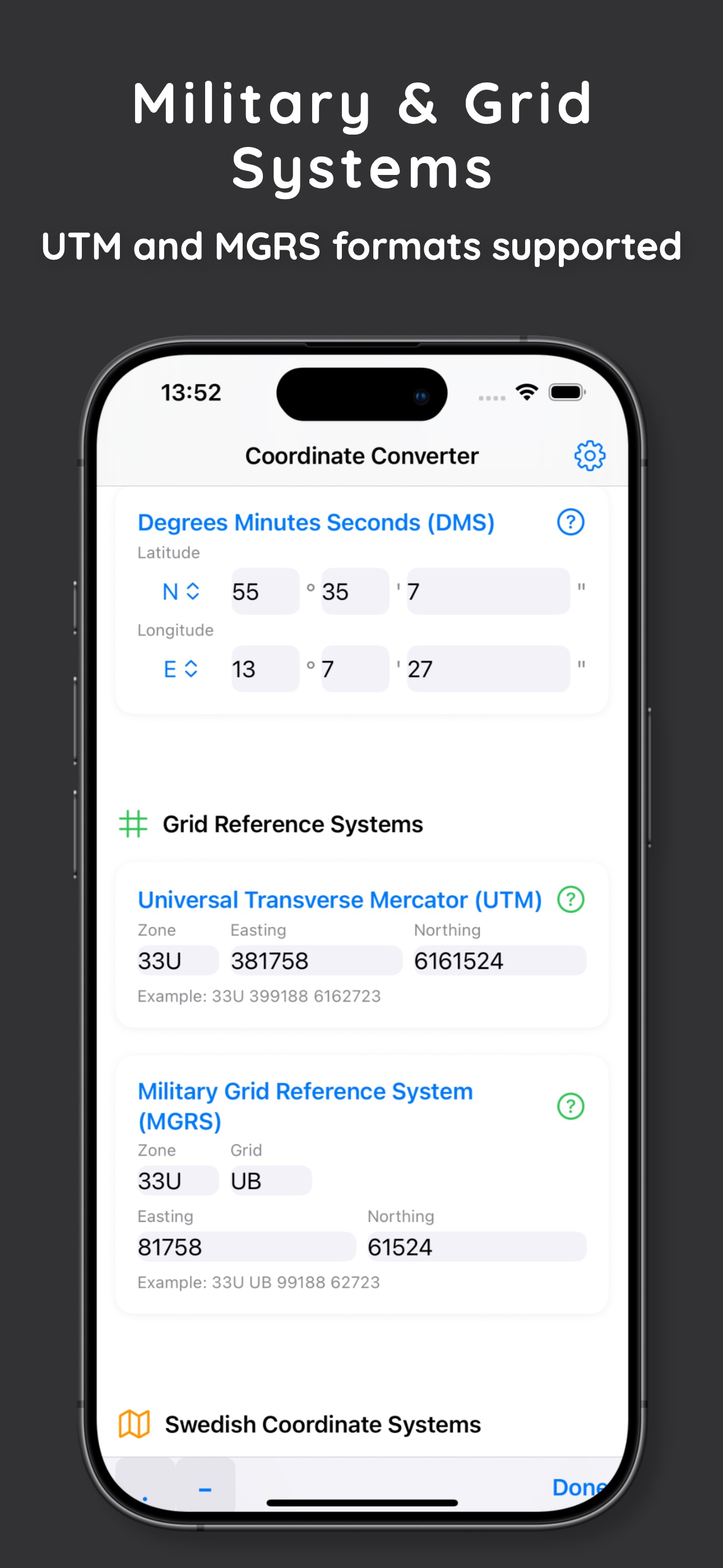 CoordTool Screenshot 2