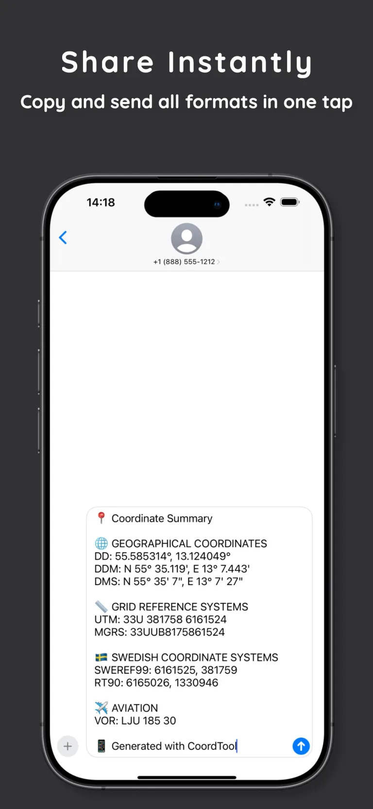 CoordTool Screenshot 5